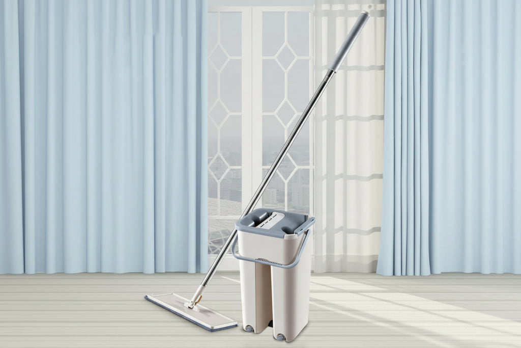 Flat Squeeze Magic Automatic Mop And Bucket